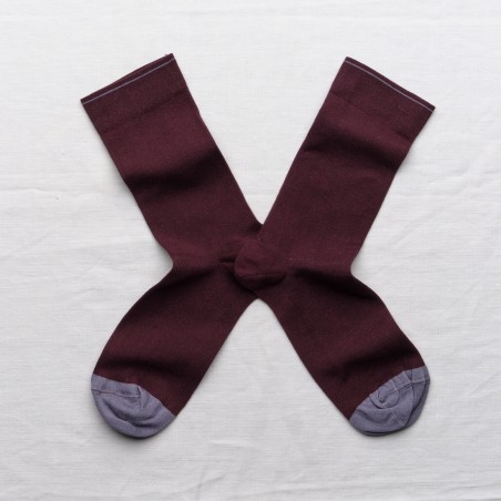 Sock Maroon